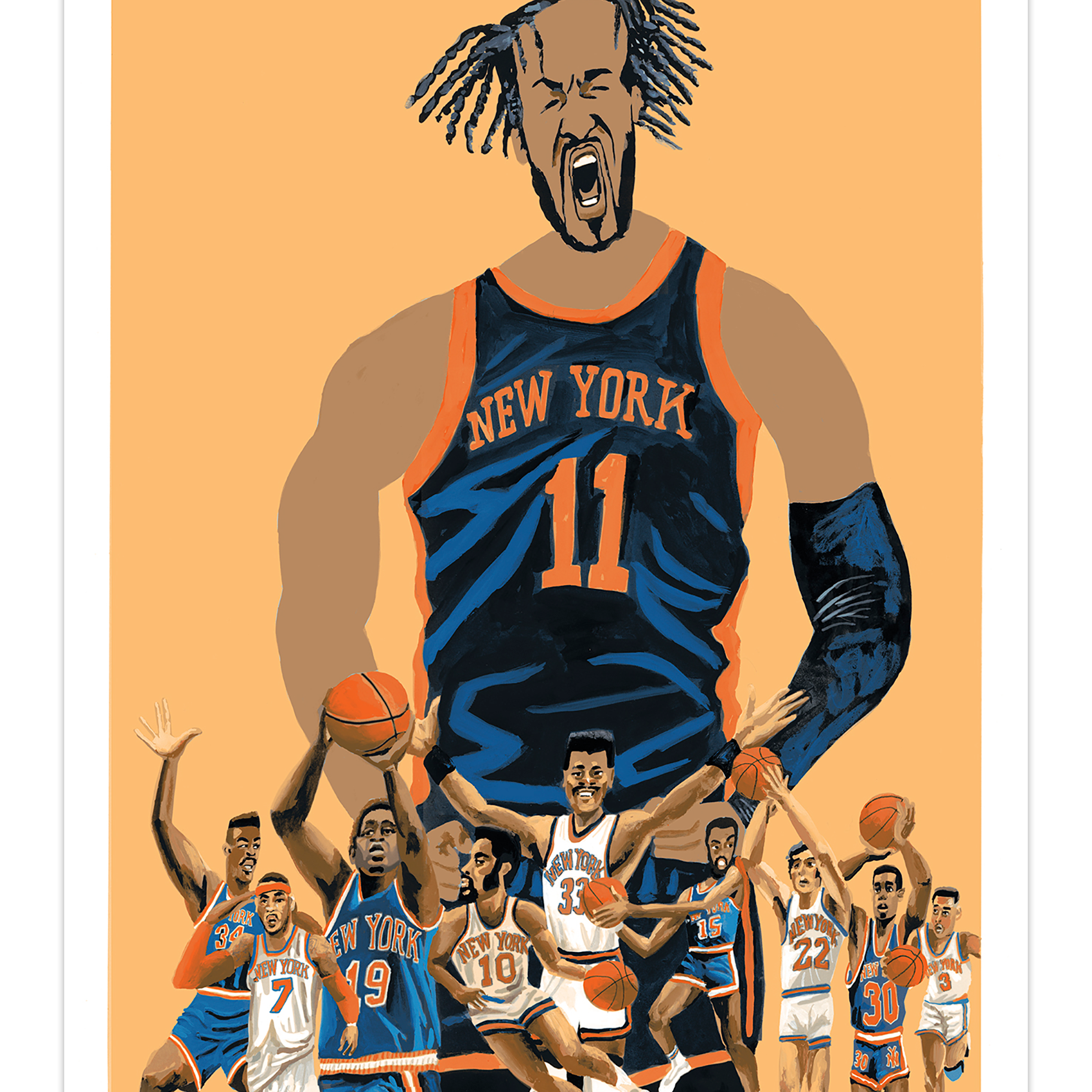 KINGS OF NEW YORK (The New Yorker - Cover) by Mark Ulriksen - On Sale INFO!