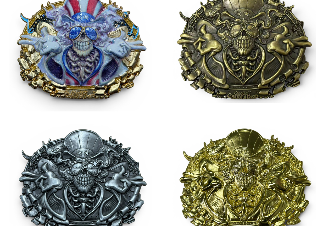 US BLUES - 3D Belt Buckle by AJ Masthay - On Sale INFO!