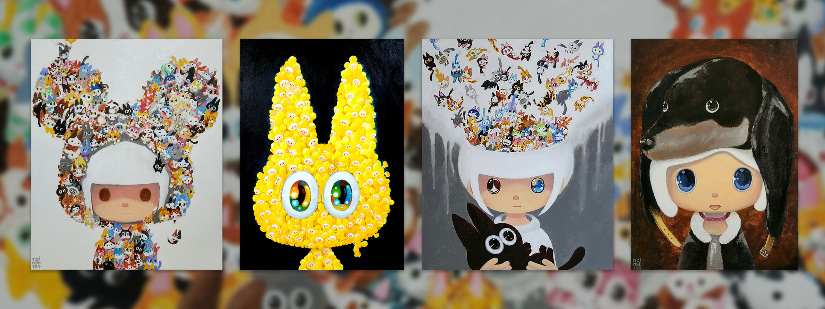 Canvas Showcase by NOINAH via AXON Gallery - On Sale INFO!