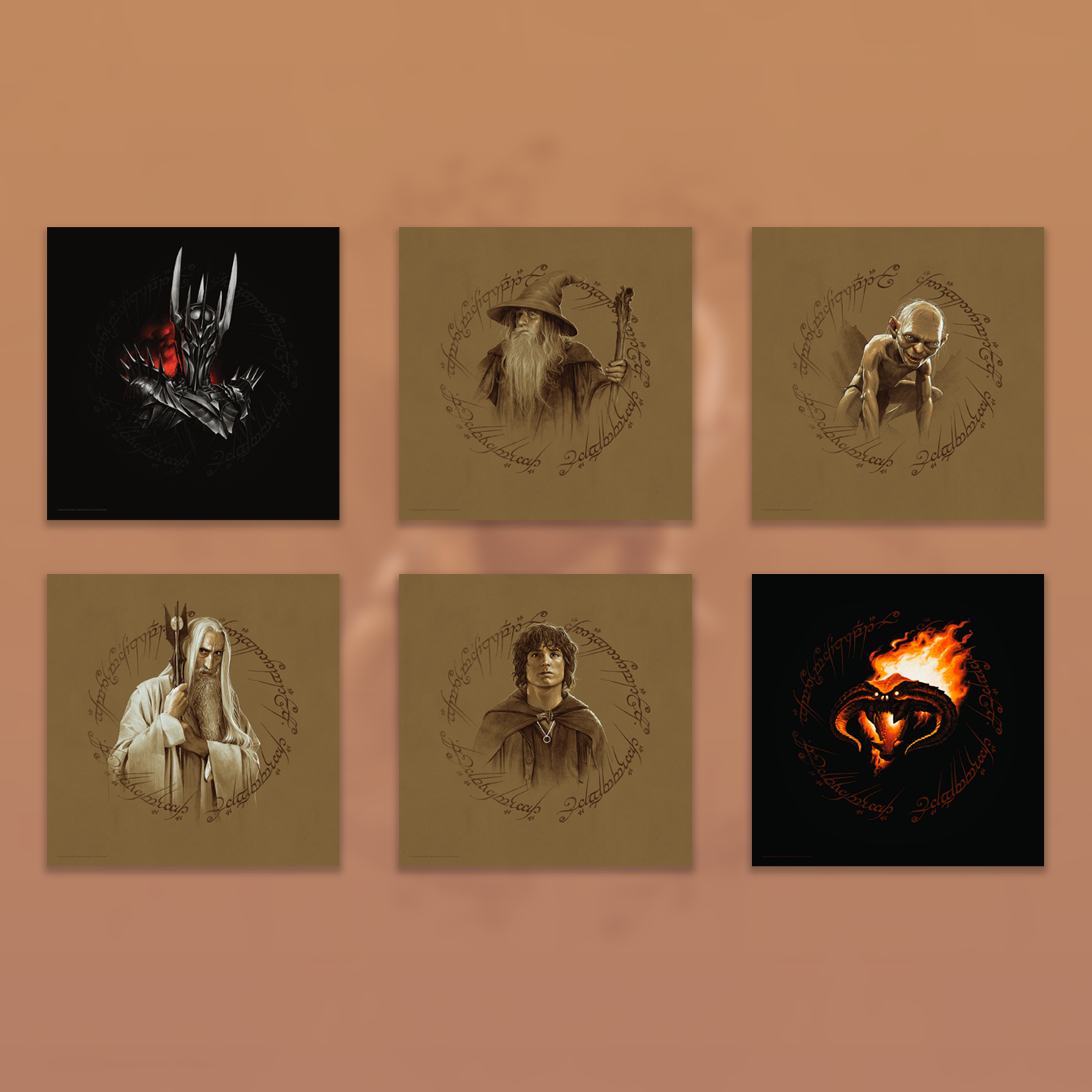 THE LORD OF THE RINGS: PORTRAIT SERIES by Phantom City Creative - On Sale INFO!