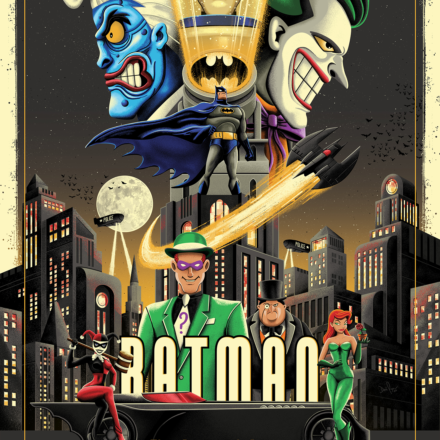 BATMAN: THE ANIMATED SERIES by Derek Payne & THE BATMAN by Brian Reedy - On Sale INFO!