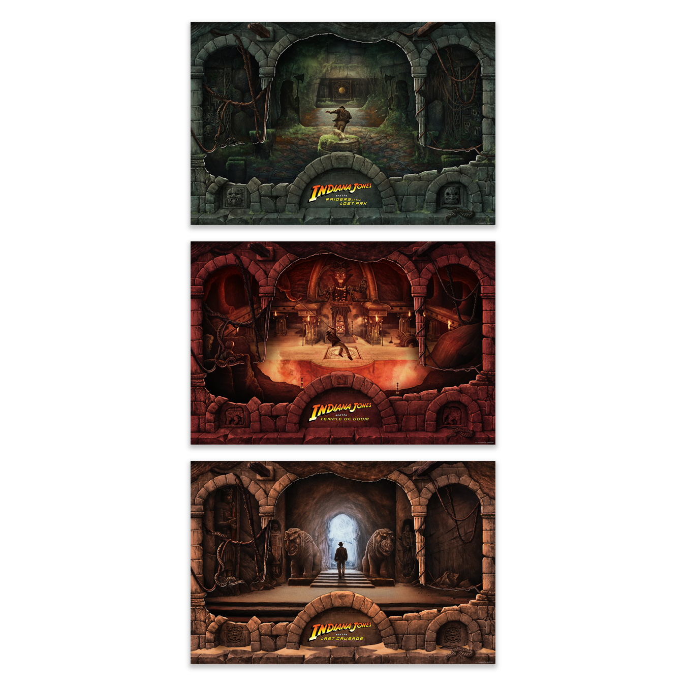 INDIANA JONES TRILOGY by Andrew Rowland - On Sale INFO!