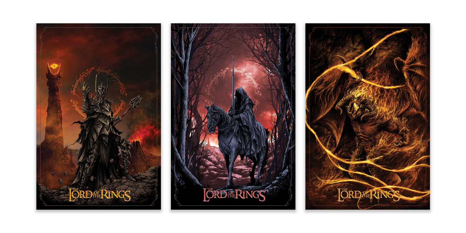 LORD OF THE RINGS by Feri Irawan & THE WIZARD OF OZ by Andrew Rowland - On Sale INFO!