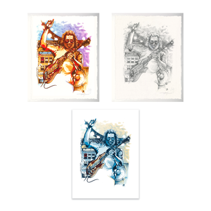 ROSEBUD (Jerry Garcia) by AJ Masthay - On Sale INFO!