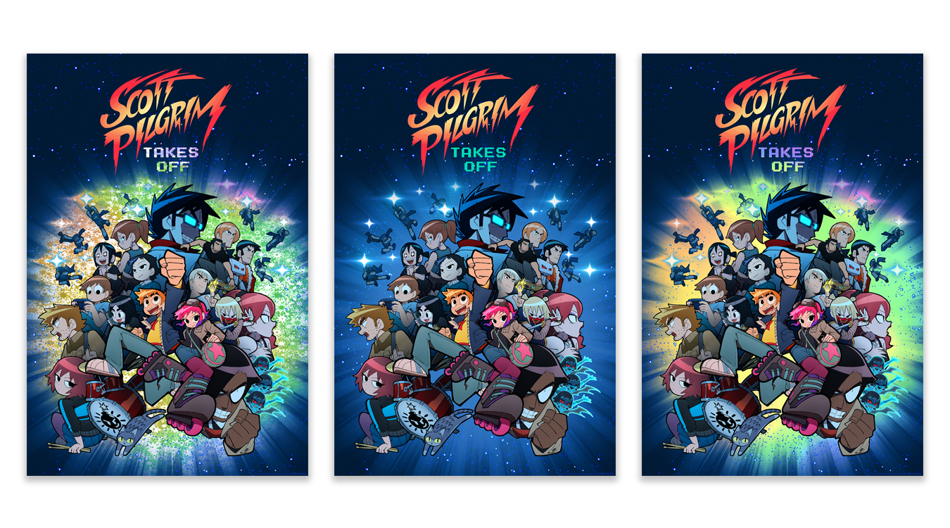 SCOTT PILGRIM TAKES OFF Prints & 3D Lenticular - On Sale INFO!