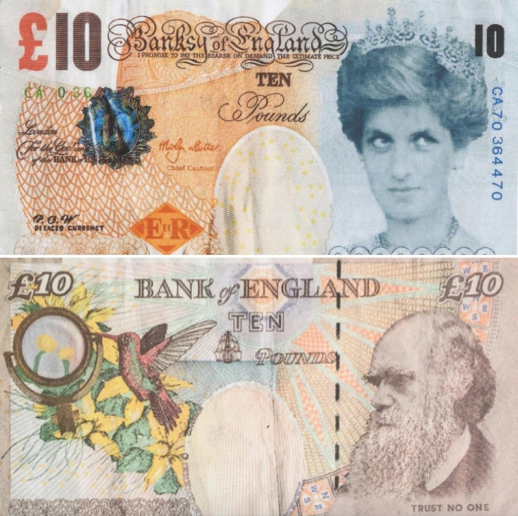 BANKSY DI-FACED TENNERS - On Sale Info!