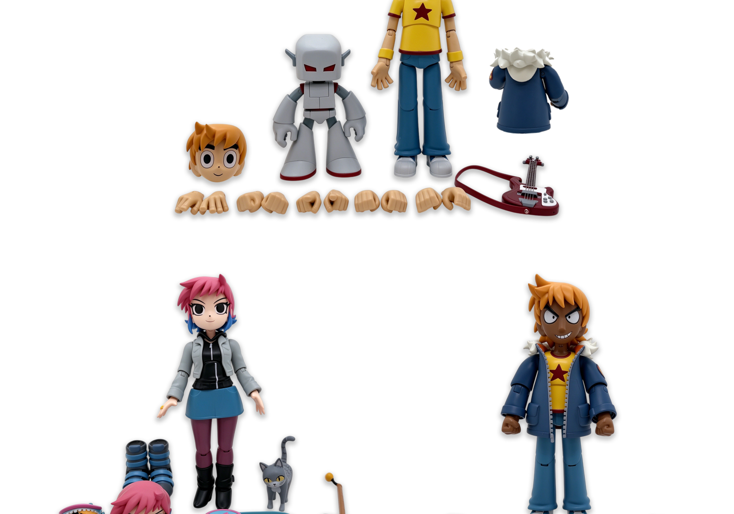 SCOTT PILGRIM TAKES OFF: Deluxe Collectible Figures by Bryan Lee O'Malley - On Sale INFO!