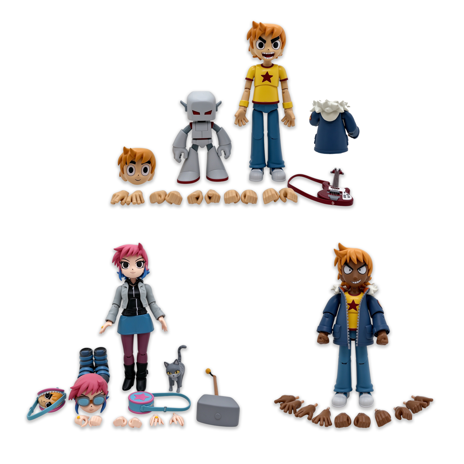 SCOTT PILGRIM TAKES OFF: Deluxe Collectible Figures by Bryan Lee O'Malley - On Sale INFO!