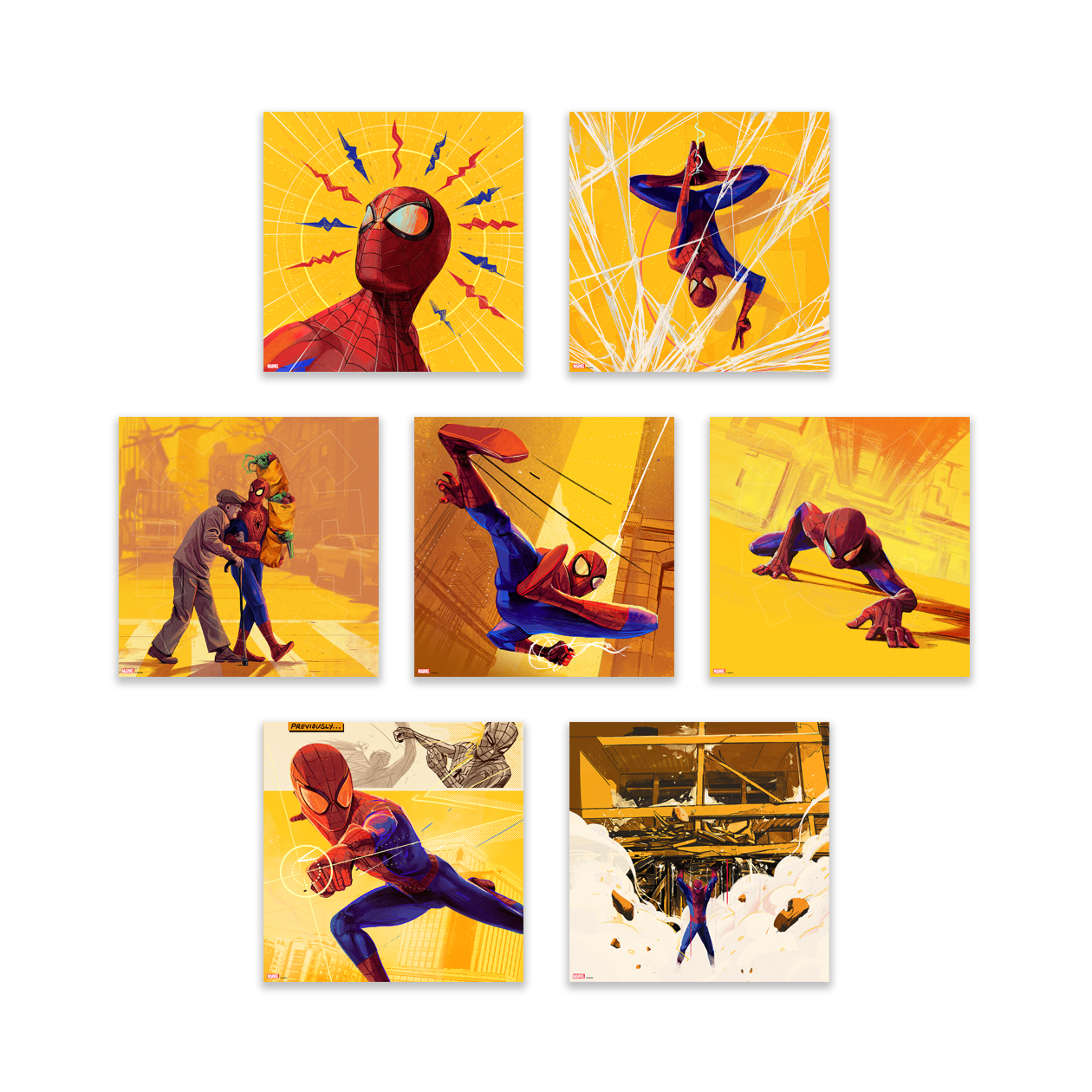 SPIDER-MAN Showcase by Oliver Barrett - On Sale INFO!