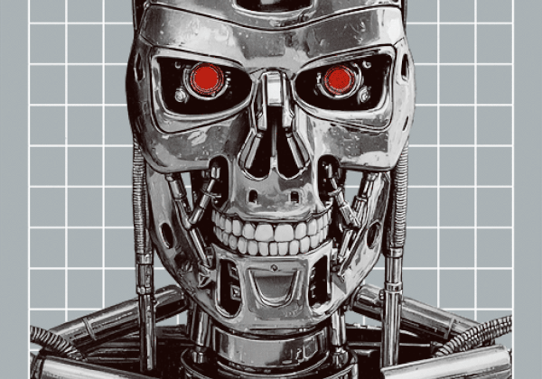 TERMINATOR 2 by Matthew Woodson + WHALEFALL by Hans Woody FREE PRINT - On Sale INFO!