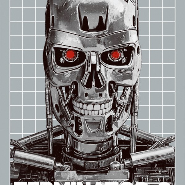 TERMINATOR 2 by Matthew Woodson + WHALEFALL by Hans Woody FREE PRINT - On Sale INFO!