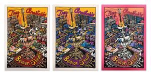 TREY ANASTASIO BEACON JAMS 5th Anniversary & WALKING NOSE Stained Glass by Jim Pollock - On Sale INFO!