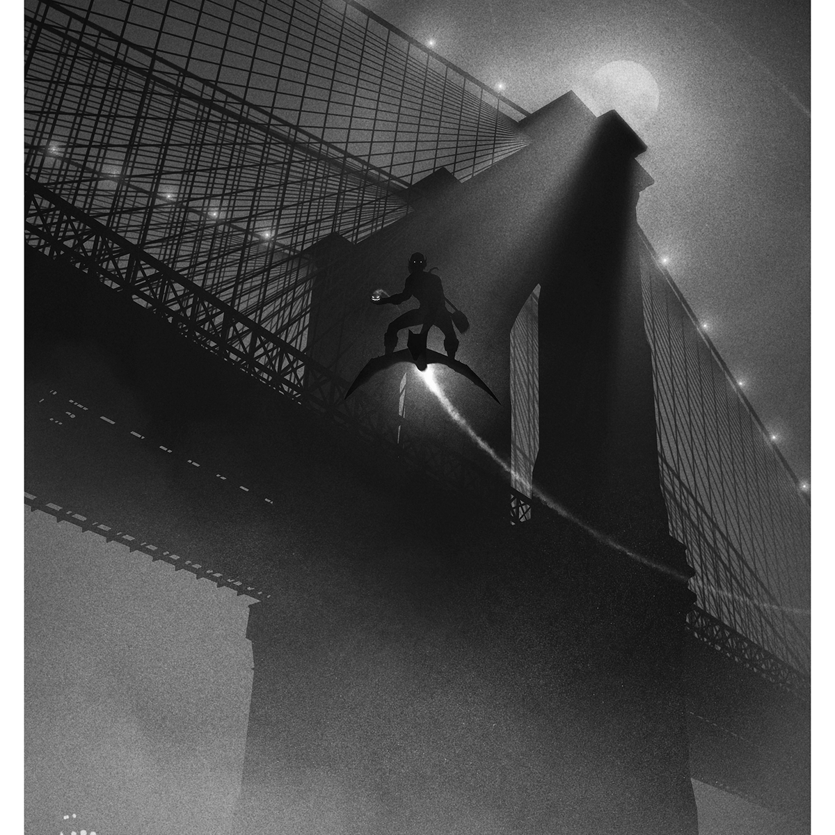 SPIDER-MAN NOIR PRINT SERIES by Marko Manev - On Sale INFO!
