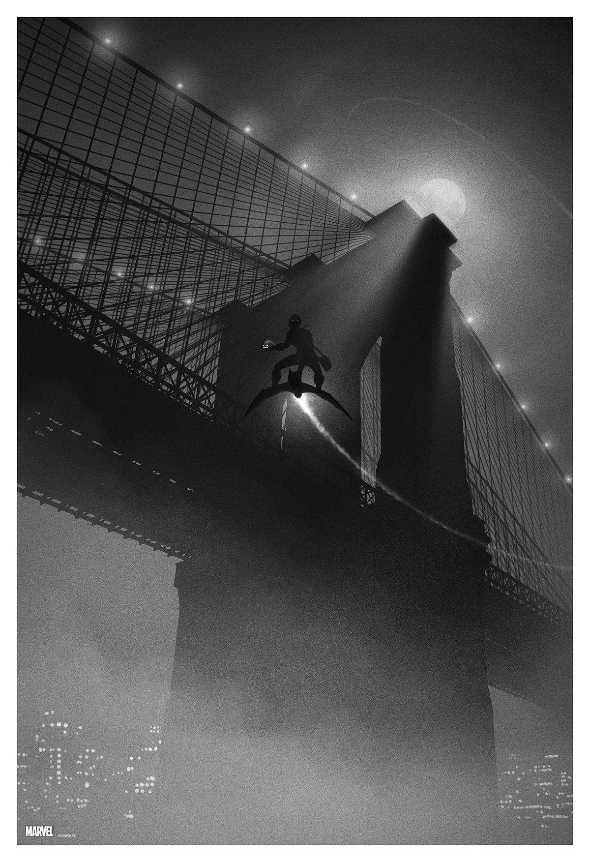 SPIDER-MAN NOIR PRINT SERIES by Marko Manev - On Sale INFO!