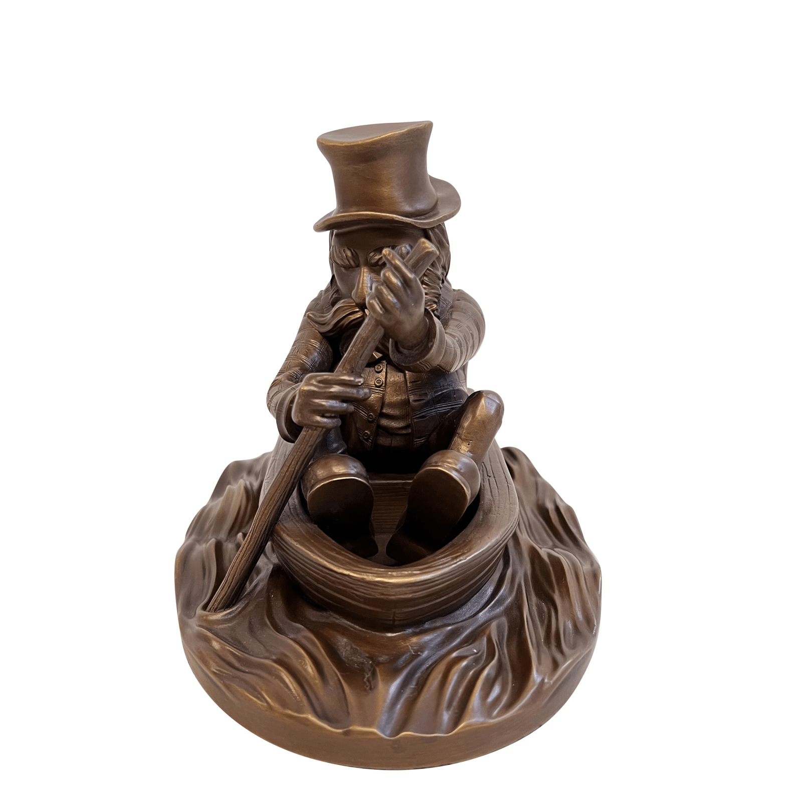 THE BOAT MAN - Bronze Statue & Print by David Welker - On Sale INFO!