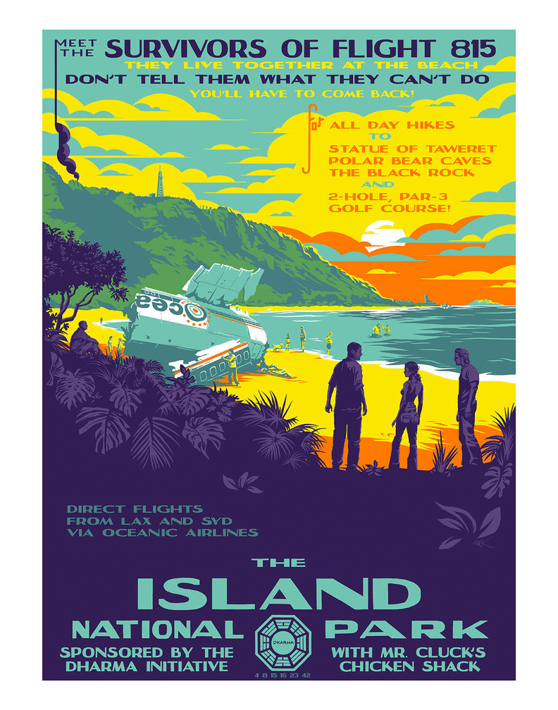 THE ISLAND NATIONAL PARK Charity Prints by Mark Englert- On Sale INFO!