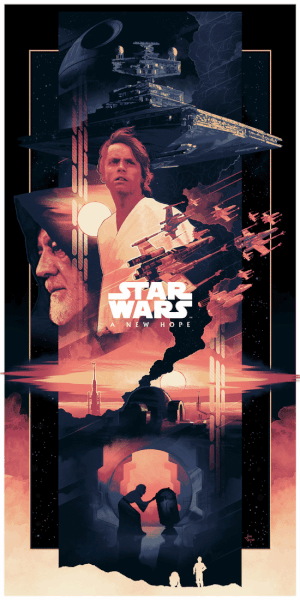 ORIGINAL STAR WARS SAGA TRIPTYCH by John Guydo On Sale Info!