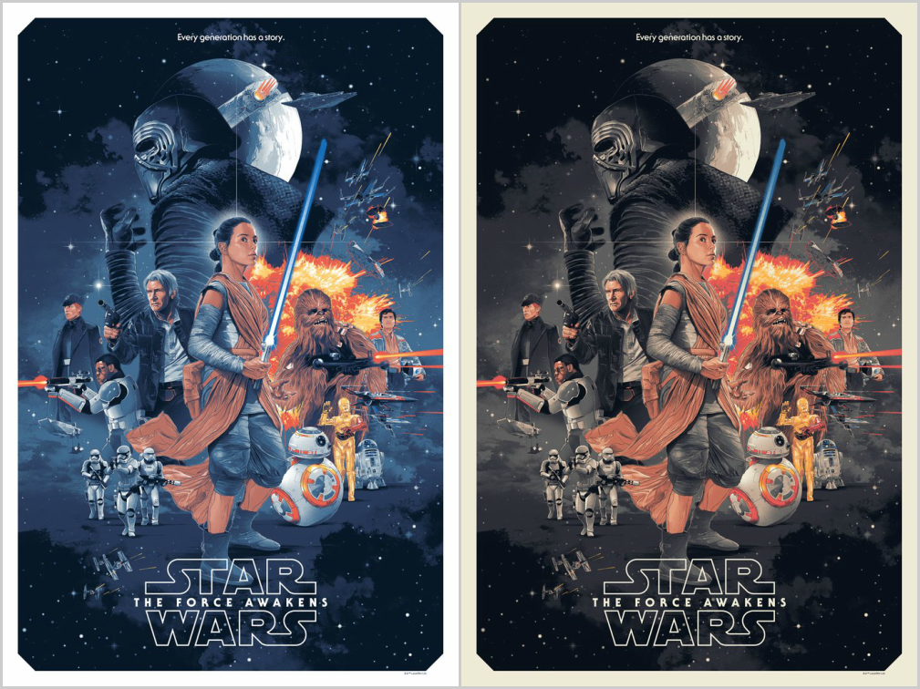 STAR WARS: THE FORCE AWAKENS by Gabz On Sale Info!