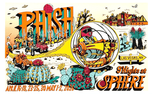 PHISH @ SPHERE by Jim Pollock - On Sale INFO!