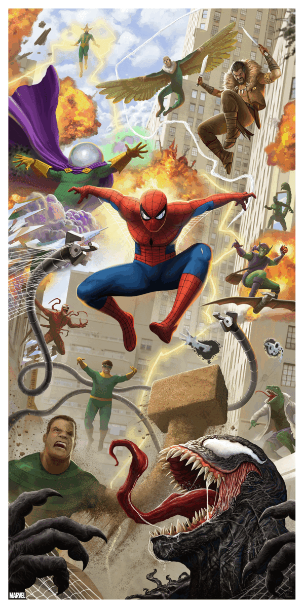 CATCH A SPIDER (SPIDER-MAN) by Pablo Olivera + Roxy Screening INFO!