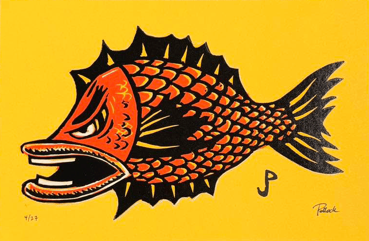 ANGRY FISH by Jim Pollock - On Sale INFO!