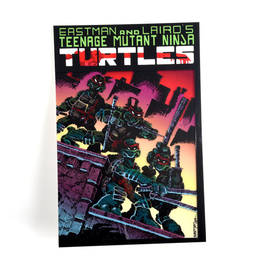 Kevin Eastman "Teenage Mutant Ninja Turtles #1 Cover" Multi-Layer Acrylic Panel (Comic Size)