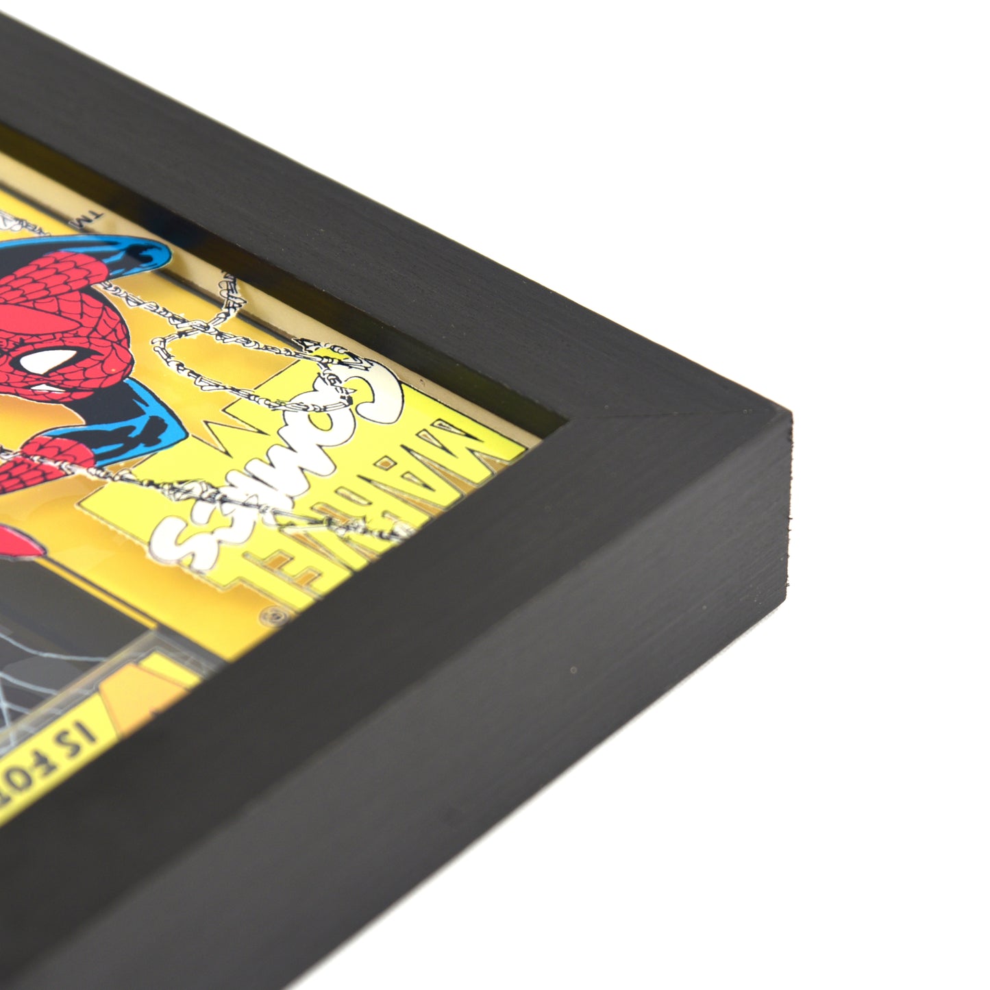 Erik Larsen "The Amazing Spider-Man #346" Framed Acrylic Diorama