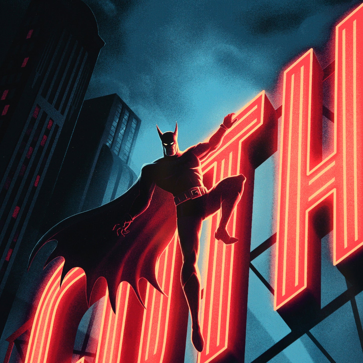 Juan Ramos "Batman: Caped Crusader" Acrylic Panel Print