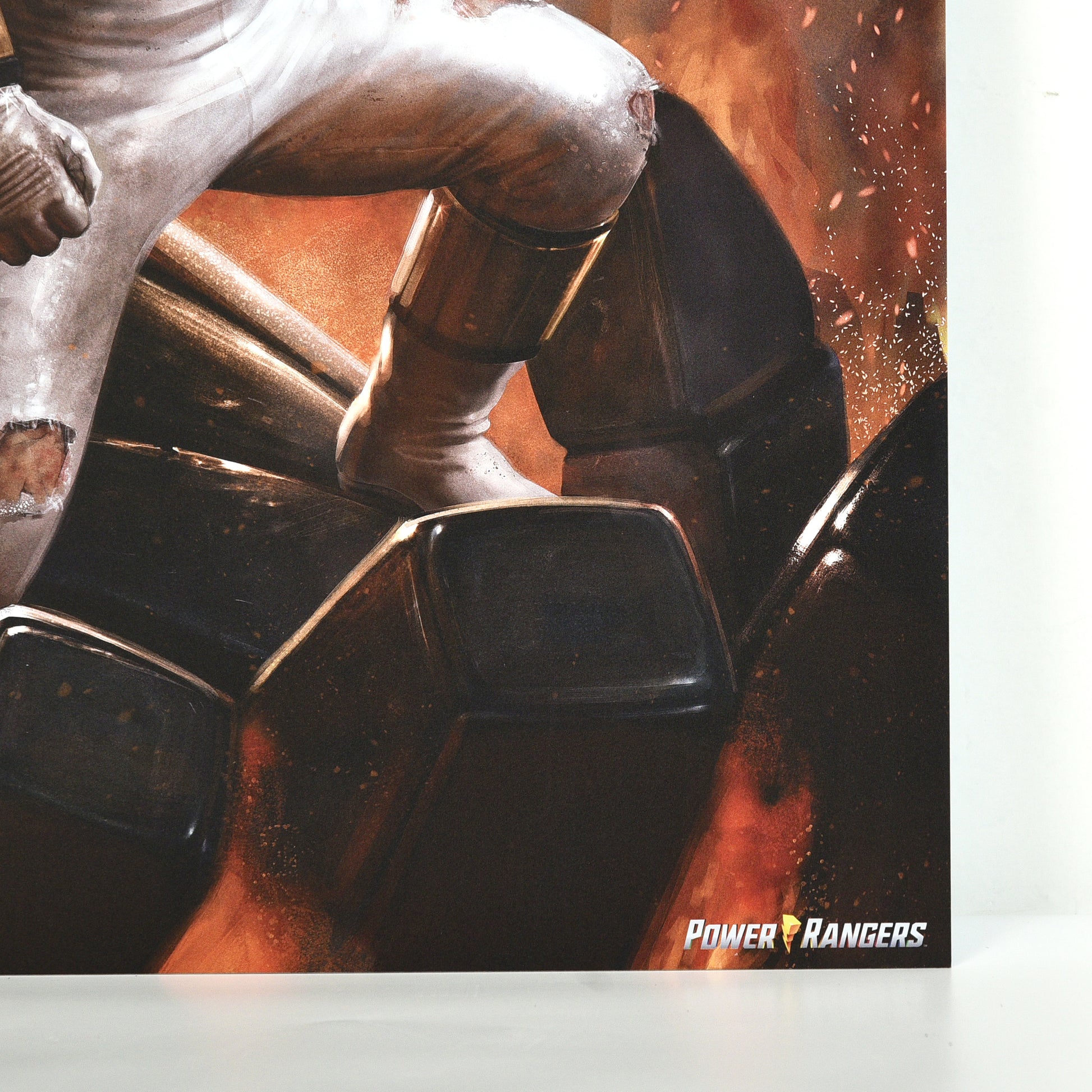 Carlos Dattoli "The White Ranger" Aluminum Print
