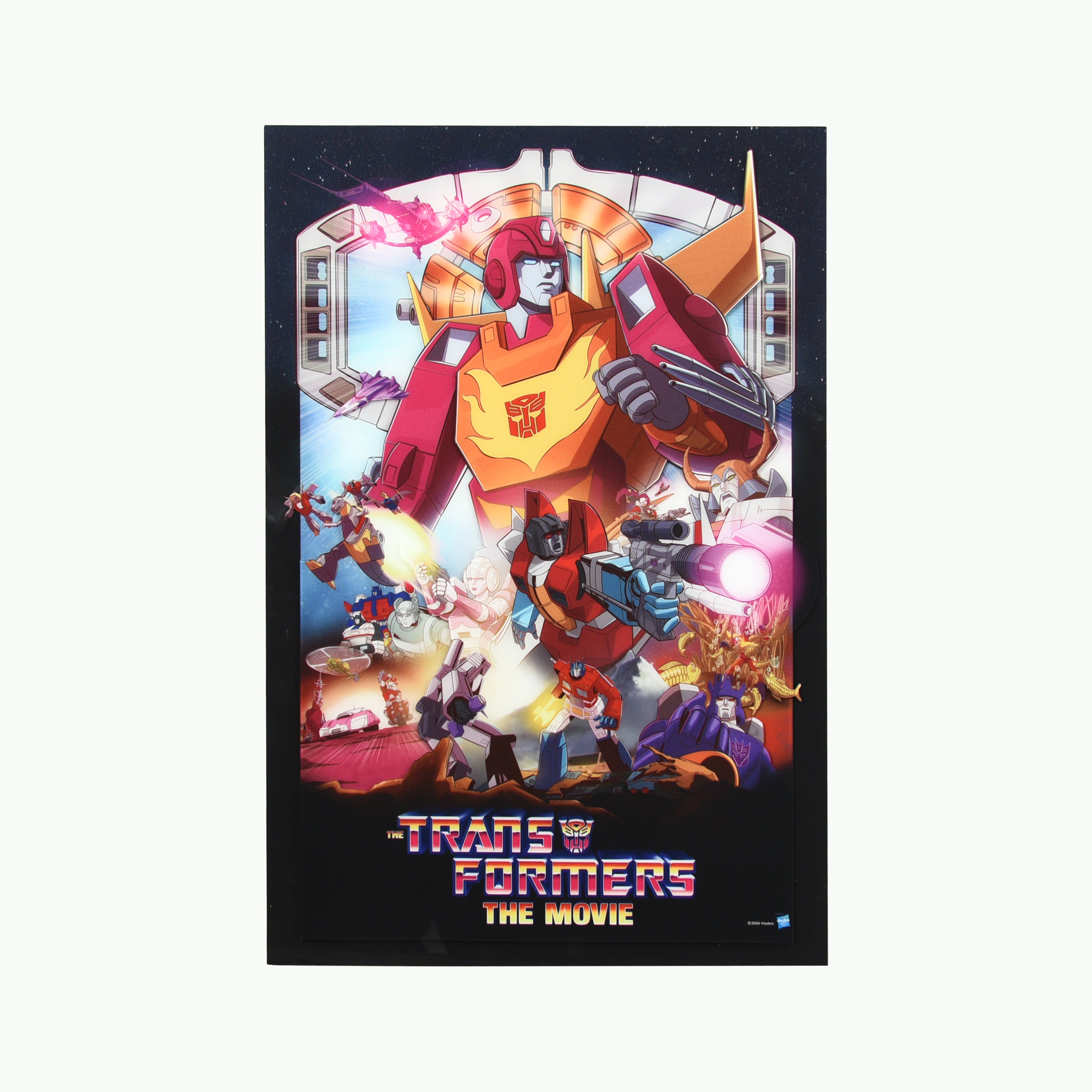 Mike McGee "The Transformers: The Movie" Multi-Layer Acrylic