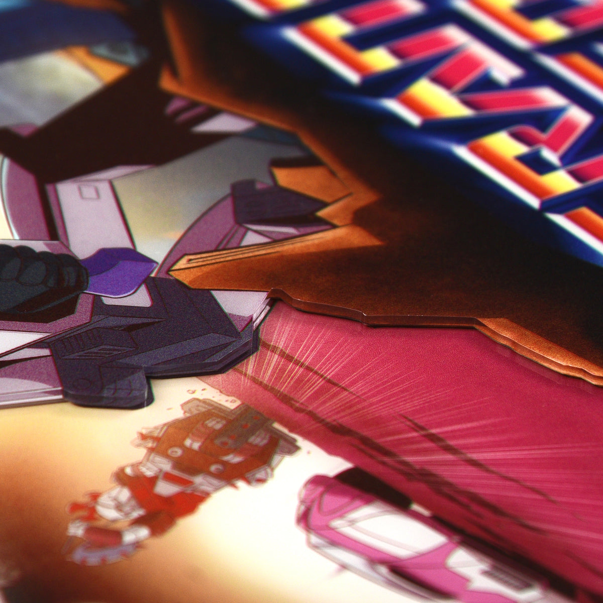 Mike McGee "The Transformers: The Movie" Multi-Layer Acrylic