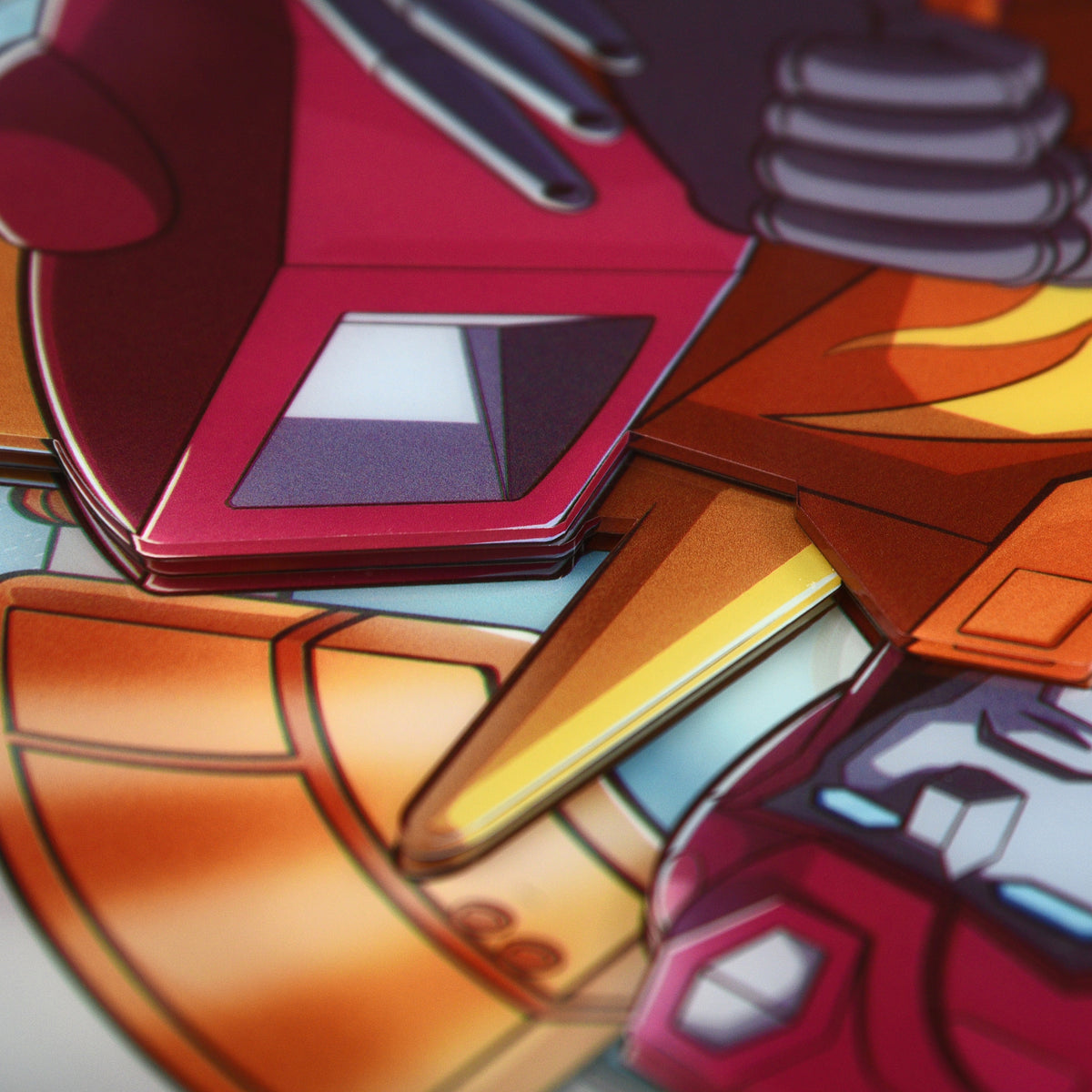 Mike McGee "The Transformers: The Movie" Multi-Layer Acrylic