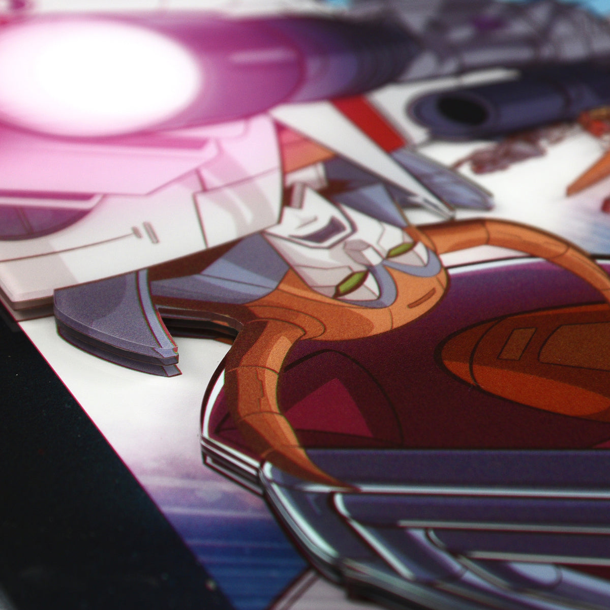Mike McGee "The Transformers: The Movie" Multi-Layer Acrylic