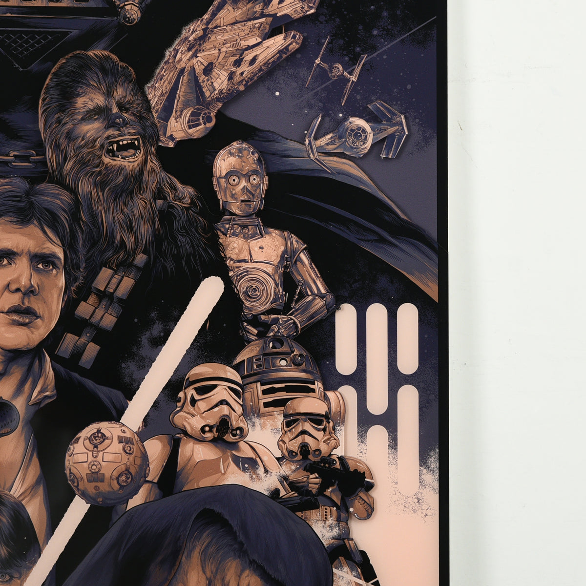 Ken Taylor "The Force Within (A New Hope)" Multi-Layer Acrylic