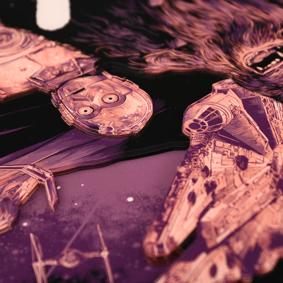 Ken Taylor "The Force Within (A New Hope)" Variant - Multi-Layer Acrylic