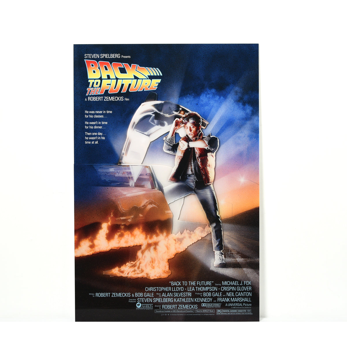 Drew Struzan "Back to the Future" Multi-Layer Acrylic (24x36)