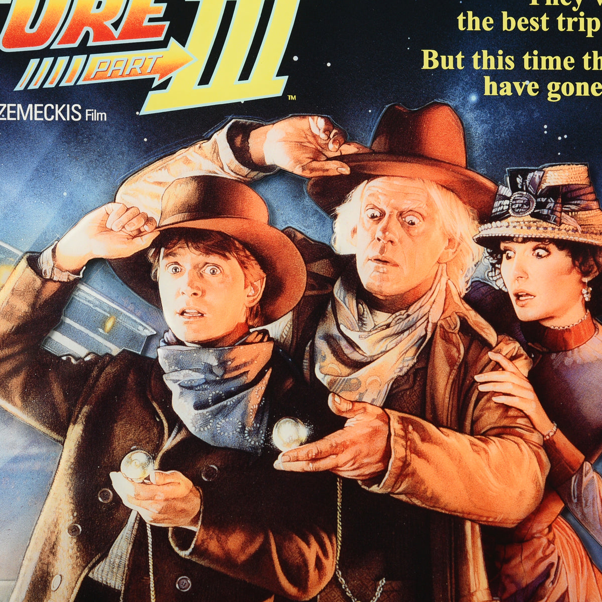 Drew Struzan "Back to the Future Part III" Multi-Layer Acrylic (16x24)