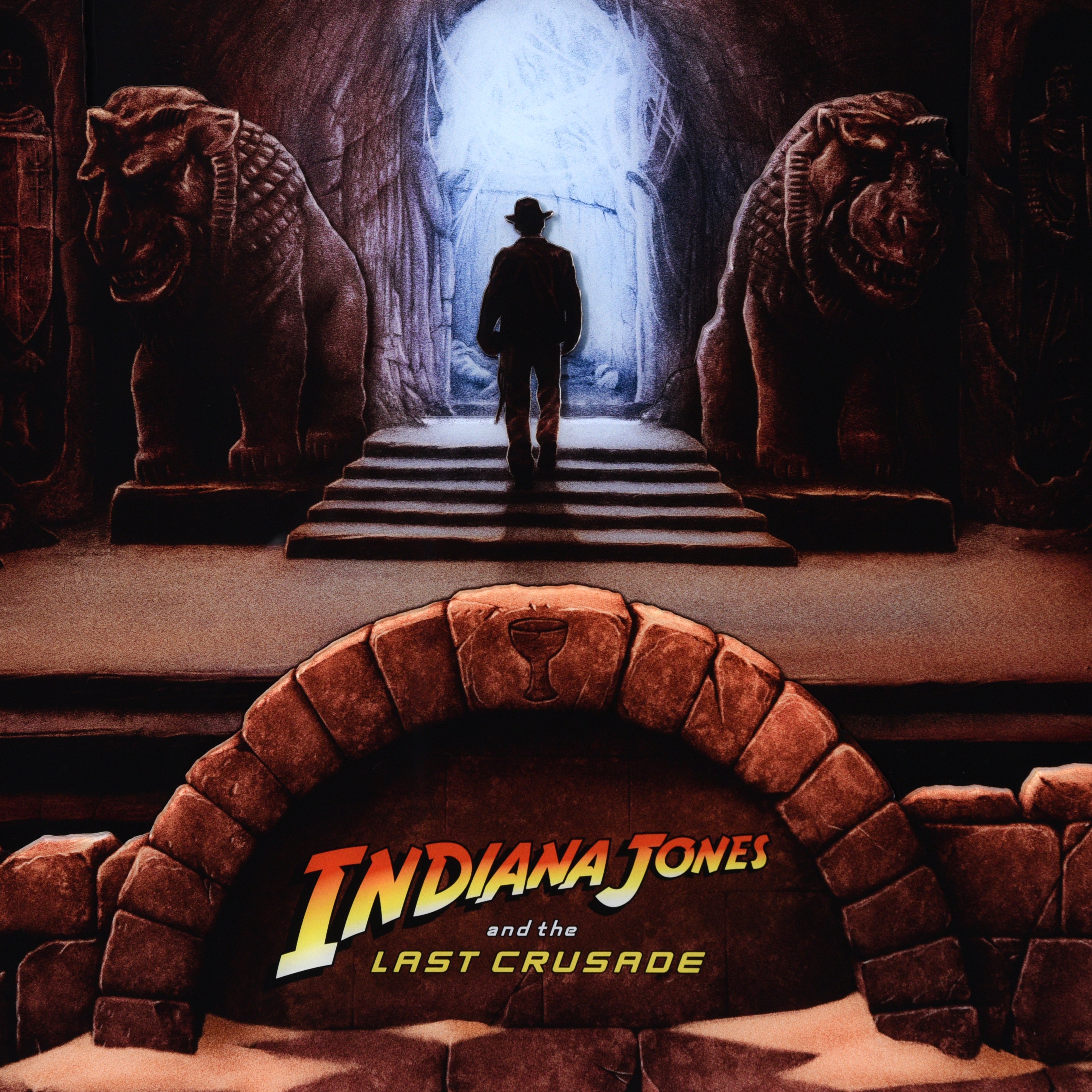 Andrew Rowland "In Pursuit of the Grail (Last Crusade)" Multi-Layer Acrylic