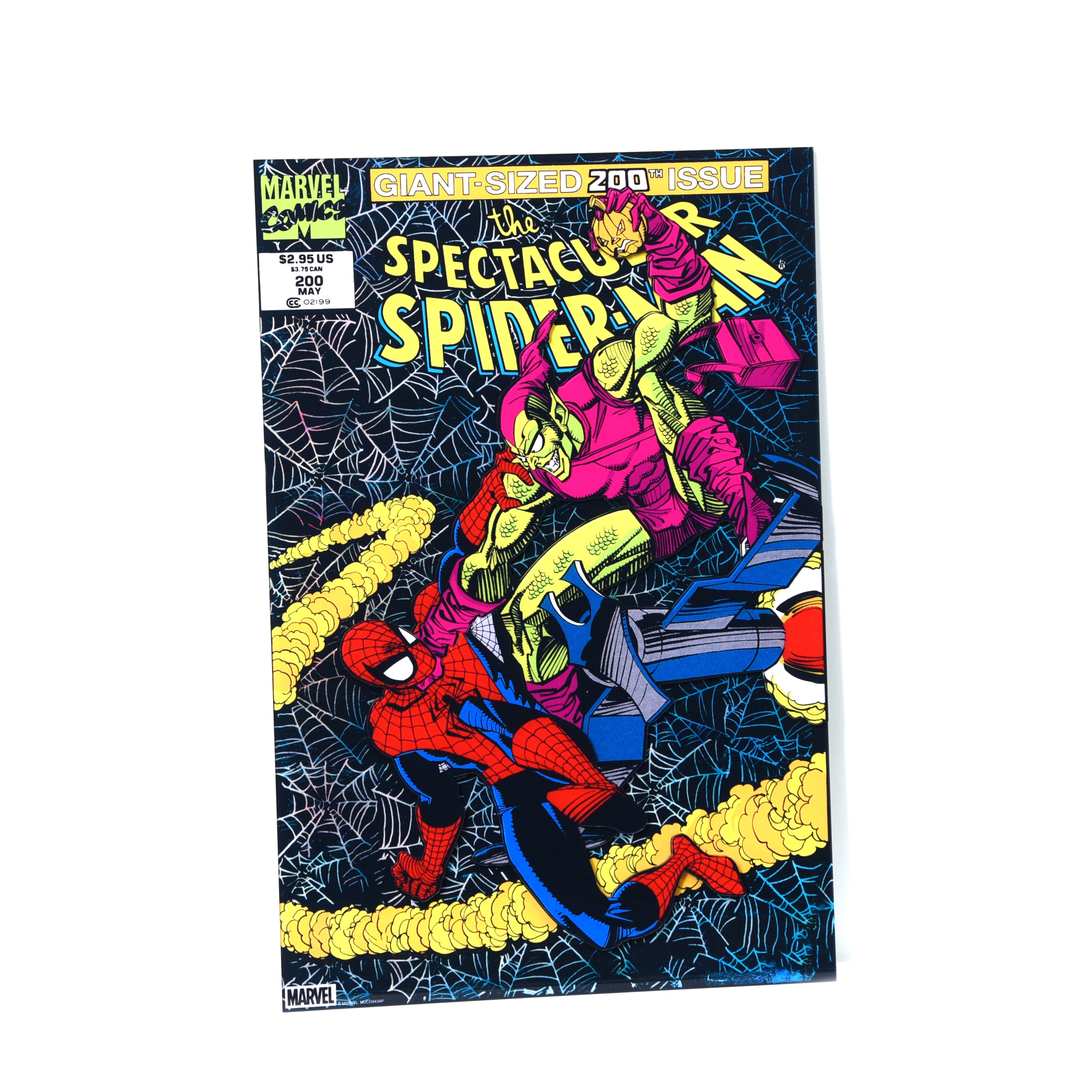 Sal Buscema "Spectacular Spider-Man #200" Multi-Layer Acrylic (Comic Size)