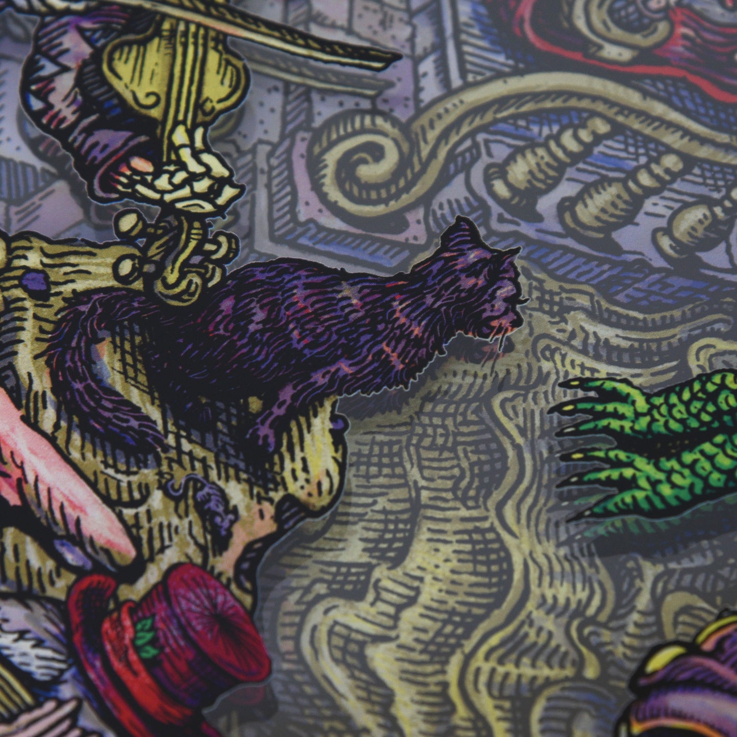 David Welker "Grateful Dead" Framed Acrylic Diorama