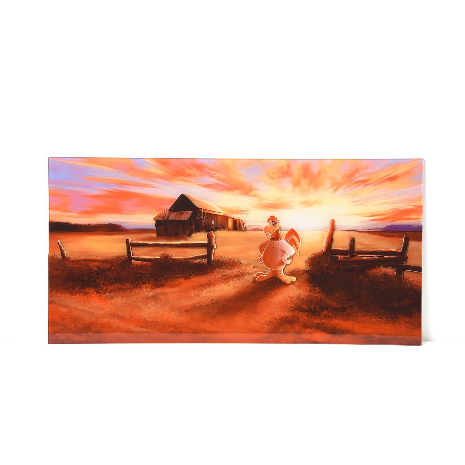 Mark Chilcott "Looney Tunes: Foghorn" Multi-Layer Acrylic