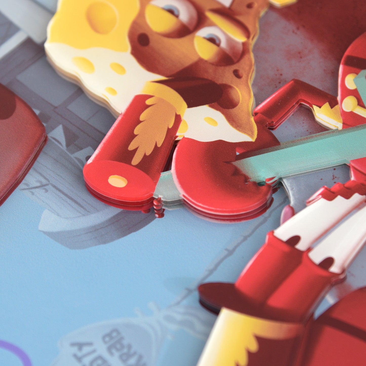 George Bletsis "Band Geeks (Spongebob)" Multi-Layer Acrylic