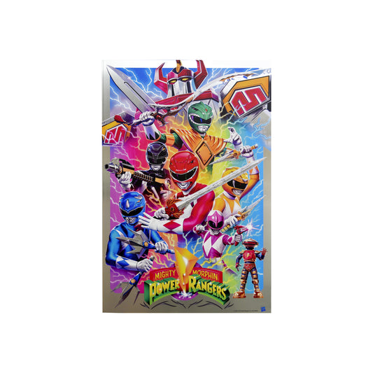 Tom Walker "Mighty Morphin Power Rangers" Aluminum Print