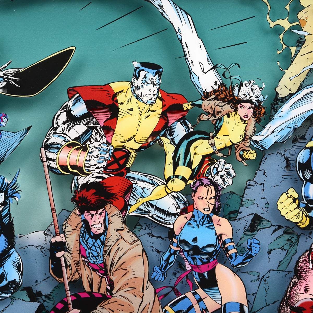 Jim Lee "X-Men #1" Framed Acrylic Diorama
