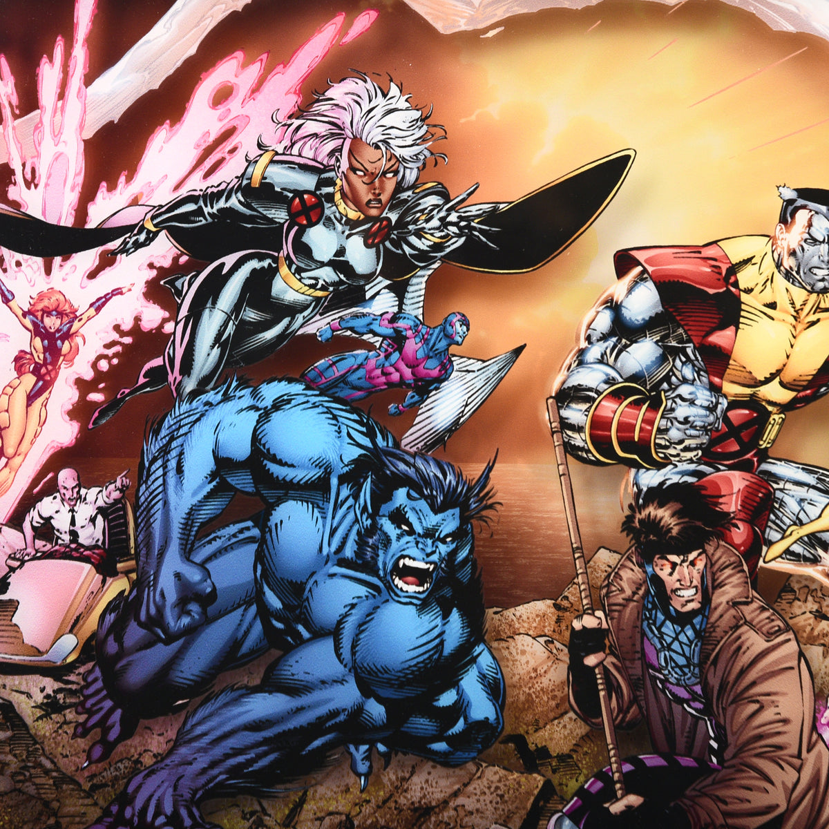 Jim Lee "X-Men #1" Variant - Framed Acrylic Diorama