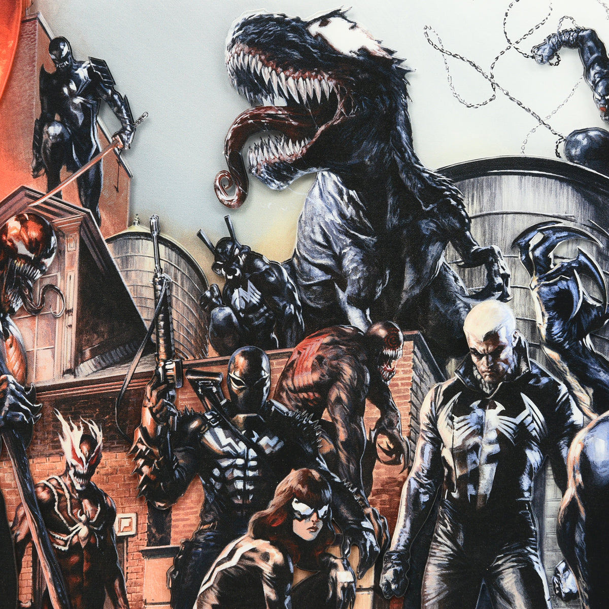 Gabriele Dell'Otto "Death of the Venomverse" Multi-Layer Acrylic
