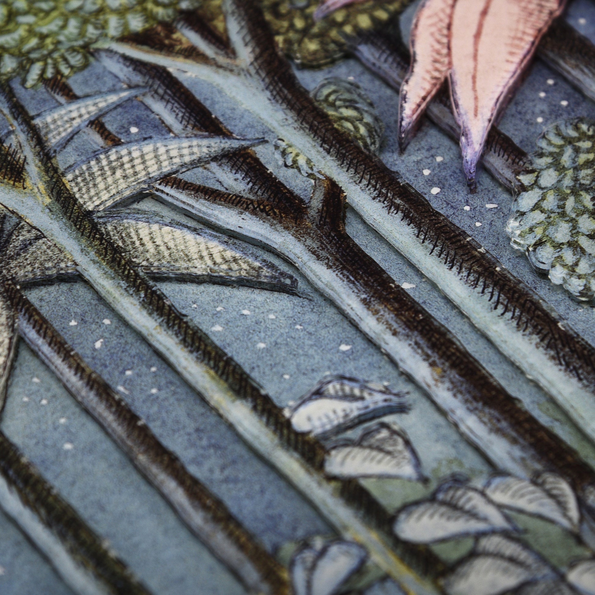 Maurice Sendak "Where the Wild Things Are: Forest Walk" Multi-Layer Acrylic