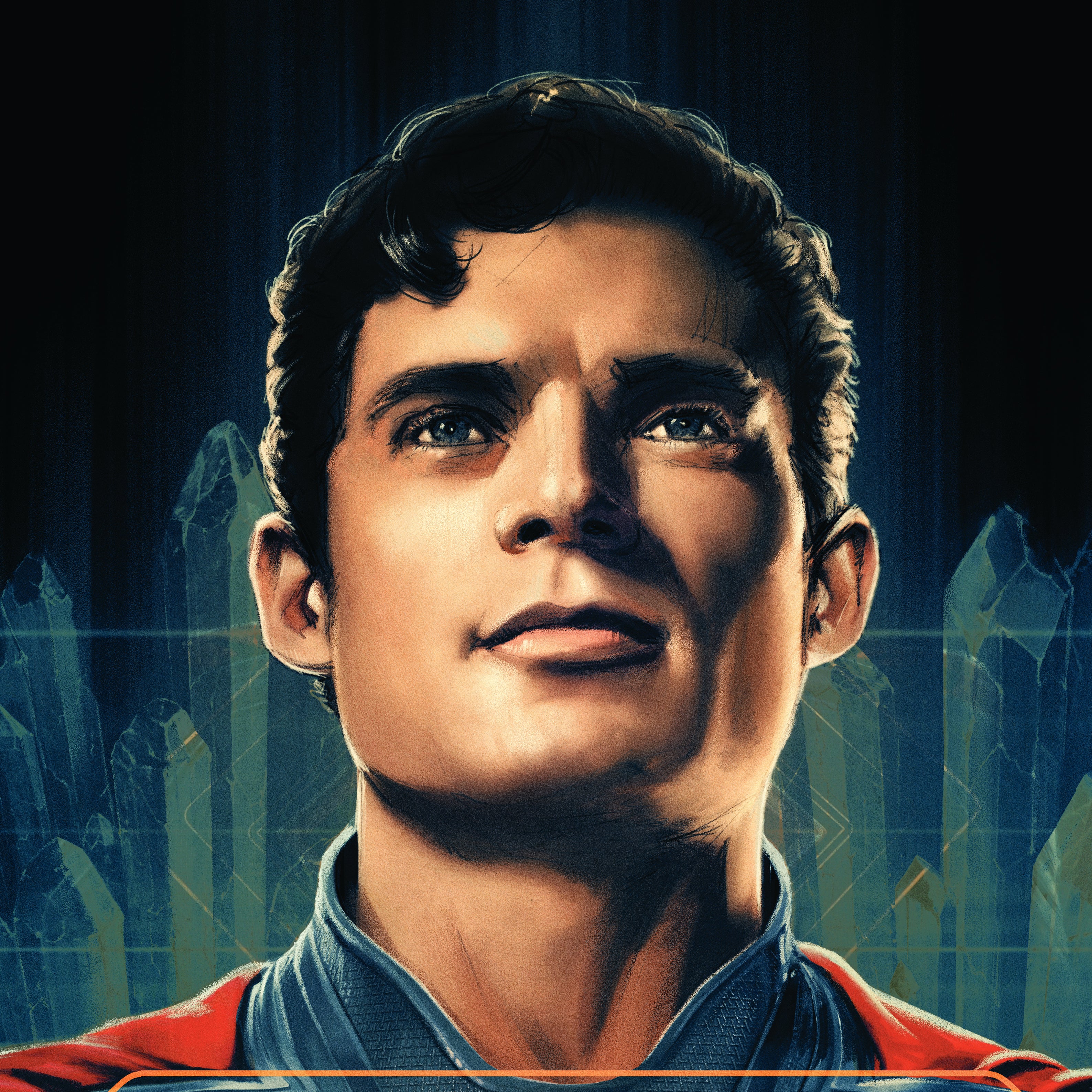 Matt Ferguson "Superman" Aluminum Print