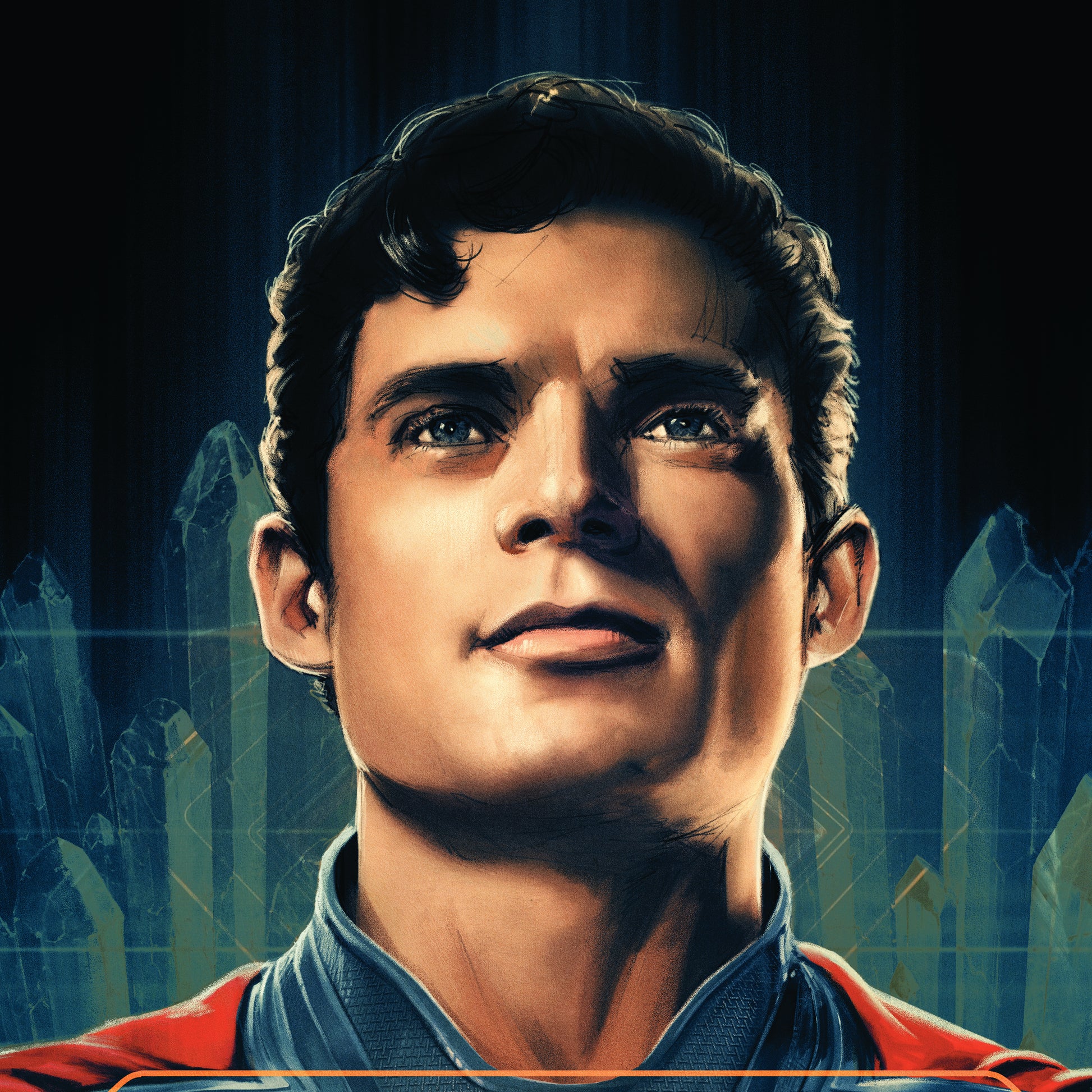 Matt Ferguson "Superman" Aluminum Print