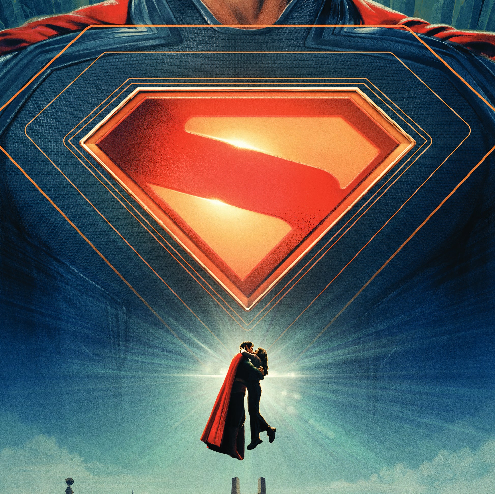 Matt Ferguson "Superman" Aluminum Print